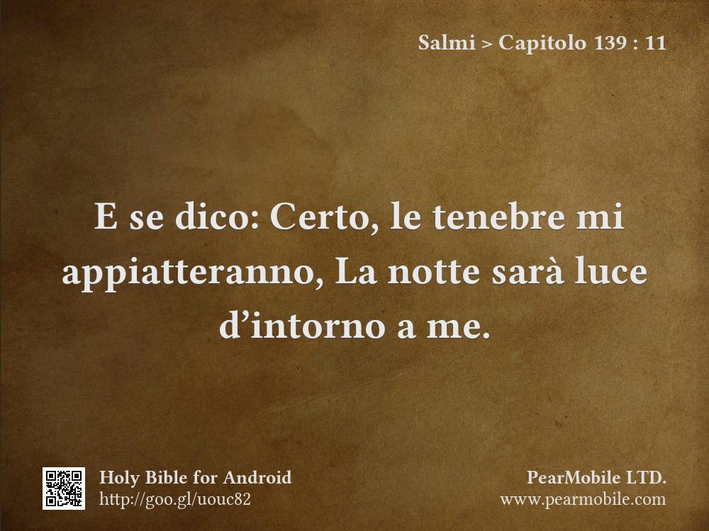 Salmi, Capitolo 139:11